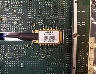 Lucent OC-48 transponder card. 1549.31nm.  46A1, S1:2, OTPM, 2.5G. Sell 'As Is'