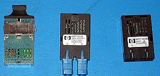 1300nm laser SMF transceiver. HP HFCT 5205B. 1 × 9 pin. 155Mb