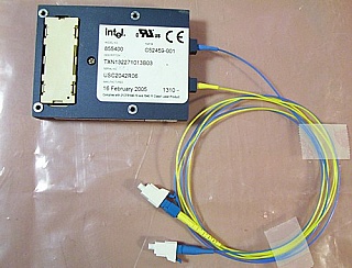 1310nm 10Gb 7/10km transceiver with 16-Ch mux/demux.  Intel model: txn132271013B03