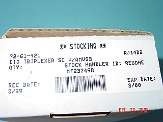 1.3/1.55um Luminent triplex transceiver, model: MRTXLAMVSB