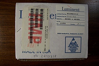 Luminent bidirectional transceiver  MRTXLSP0025-RT1-SC. 250uW.  With single fiber only