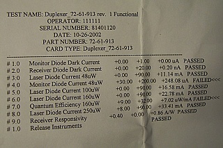 Luminent bidirectional transceiver  MRTXLSP0025-RT1-SC. 250uW.  With single fiber only