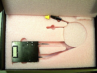 1550nm 10Gb 80km transponder, model: HTR8804D. With 10Gb APD receiver, 10Gb dual-drive modulator, 20mW PMF CW laser.
