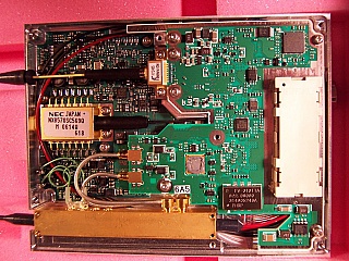 Dual-drive 10Gb modulator. Sumitomo P/N: T.DKH1.5-10PD-ADC. Removed from unused system of 1.55um 8-50GHz-channel tunable 10Gb 60km DWDM transponder (Hitachi model: HTR8806J-3-Bx).