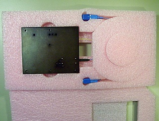 1.55um 10Gb 40km transceiver, model: HTR8802A. With 10Gb pin-amp receiver, EAM-DFB laser source.