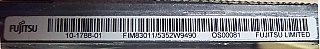 1.55um 8-ch tunable 10Gb DWDM transponder, Fujitsu P/N: FIM83011/5252W9240, FIM83011/5352W9540, FIM83011/5352W9490, FIM83011/5352W9340, FIM83011/5052W9590, FIM83011/5052W9490. With dual-drive 10Gb modulator and 20mW PMF CW laser.