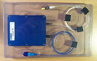 Unipak10  10Gb 1.55um C-band transceiver. With EML source (Toshiba model: TOLD387S-EADCE1),  and 10Gb pin-preamp receiver (Epitaxx model: ERM568 EC). Cenix model: C1301xxxxS or C1301B000S or C1324B000S. Sell 'As Is'