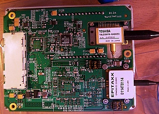 Unipak10  10Gb 1.55um C-band transceiver. With EML source (Toshiba model: TOLD387S-EADCE3),  and 10Gb pin-preamp receiver (Epitaxx model: ERM568 EC). Cenix model: C1301xxxxS or C1301B000S or C1324B000S. Sell 'As Is'