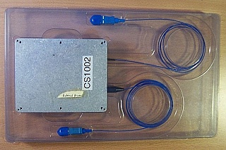 Unipak10  10Gb 1.55um C-band transceiver. With EML source (Toshiba model: TOLD387S-EADCE1),  and 10Gb APD-preamp receiver (Toshiba model: TOAD371-RXCE1). Sell 'As Is'