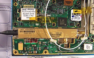 1549.716nm-tunable 10Gb OC-192 DWDM 7dBm long-reach transponder, With 20mW PMF CW tunable laser, 10Gb modulator with PD, and an optical receiver. Finisar P/N:12TRSAU4MASCB.