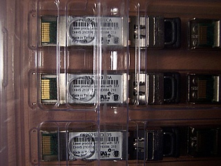 $6 each if buy 50pc. 850nm SFP-2125 optical Tx.  SFP transceiver/transmitter module, JDS P/N: JSMR21S004801 . Sun: P/N: 3707292-01.