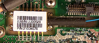 1310nm 1-GHz analog transmitter, 6dB optical budget. Aurora Model: AT3306A-N-AS. System is not working. 'Sell As Parts, no return'