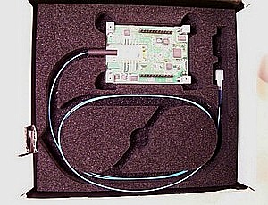 1.55um 7dBm DWDM 2.5Gb laser transmitter module. Wavelength adjustable over two 100GHz spaced channels by changing temperature. EUDYNA P/N: FIM10610/2xxWxx. tested near 7dBm. Includes laser FLD5F15CX900W9xx0K
