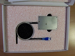 1531.123nm or 1531.896nm 8.37dBm-average(11.37dBm peak)  DWDM 2.5Gb laser transmitter module.  Avanex P/N: 3CN00469BT, A1926 family