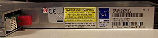 1549.32nm 10dBm narrowcast analog transmitter, With Ortel 10dBm 1751A-36BBSC10  laser. Aurora M/N: AT3510G-35-1-AS