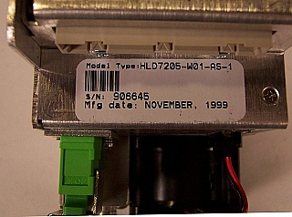 1.55um 8dBm analog Metrolink return transmitter, with Ortel laser 1750A-C03, various wavelength options. Harmonic P/N: HLD7205-W0x-AS-1