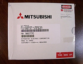 1550.91nm 11.02mW DFB CW laser,  Mitsubishi: FU-68PDF-V5M63A. It may be reserved for a buyer until Nov. 3, 2011. Please contact us before submitting order.