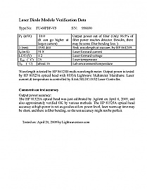 1551.32nm  10mW DFB CW laser,  Mitsubishi Type No : FU-68PDF-510ANS64, desoldered