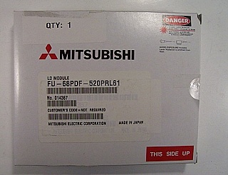 1559.79, 1556.55, 1547.72, 1546.92, 1543.73, 1542.14, 1535.04, or 1532.68nm 20mW DFB CW laser,  Mitsubishi Type No : FU-68PDF-520PRL