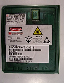 1554.13nm, 1555.75nm, or 1557.36nm 10mW DFB CW laser,  Mitsubishi Type No : FU-68PDF-V510MxxB