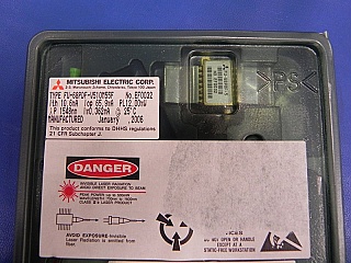 1555.75nm 10mW DFB CW laser,  Mitsubishi Type No : FU-68PDF-V510MxxF