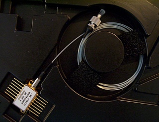 15xxnm Alcatel laser,  norminal power  20mW.  FC/PC connector, Product code: A1905LMI - 3CN00410.  >40pc with various wavelengths