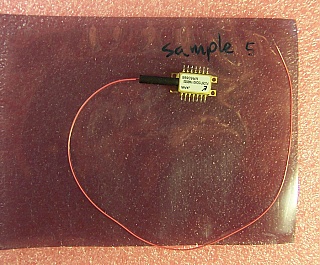 1534nm - 1563nm 20mW DFB Laser module. Tunable over 8 ITU-T grid channels (2.8nm). To be removed from unused systems. Fujitsu P/N: FLD5F15CA011W or FLD5F15CA002W