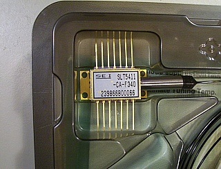 1550.12nm 10mW 14-pin butterfly DFB laser module. SEI  model: SLT5411-CA-F340.