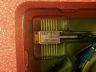 1542.94nm 10mW 14-pin butterfly DFB laser module. SEI  model: SLT5411-CA-F430. 14-pin leads are a little oxidized