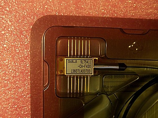 1542.94nm 10mW 14-pin butterfly DFB laser module. SEI  model: SLT5411-CA-F430. 14-pin leads are a little oxidized