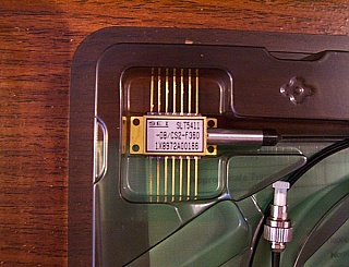 1538.98nm  20mW 14-pin butterfly DFB laser module. SEI  model: SLT5411-DB/CS2-F360 or SLT5411-DB/CS2-F480