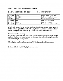 1538.98nm  20mW 14-pin butterfly DFB laser module. SEI  model: SLT5411-DB/CS2-F360 or SLT5411-DB/CS2-F480