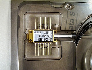1538.98nm, 1542.94nm, 1547.72nm, or 1556.96nm 20mW 14-pin butterfly DFB laser module. SEI  model: SLT5411-DB/CS2-Fxxx