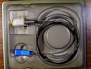 1551.065nm  14-pin butterfly DFB laser module. Tested kink-free power is only 43mW, SEI  model: SLT5413-CD-MR1-F340, Sample B