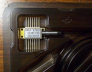 1551.035nm 50mW 14-pin butterfly DFB laser module. SEI  model: SLT5413-CD-MR1-F340, Sample C