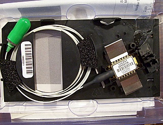 1535.04nm, 1545.32nm, 1546.92nm, or 1554.94nm,  14-pin butterfly DFB laser module, operating power 10mW. model: D2525P