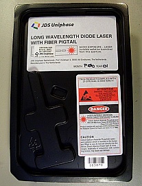 1546.12nm DWDM 14-pin butterfly DFB laser modules, Pop=10mW. JDS  model: CQF975/208-19390. With integrated wavelength monitor.