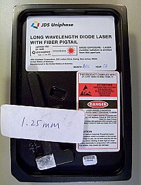 1550.12nm DWDM 14-pin butterfly DFB laser module, Pop=10mW. JDS  model: CQF975/202-19340.