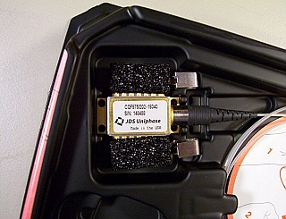 1550.12nm DWDM 14-pin butterfly DFB laser module, Pop=10mW. JDS  model: CQF975/202-19340.