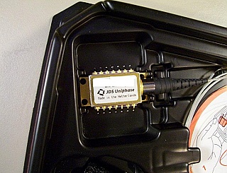 1550.12nm DWDM 14-pin butterfly DFB laser module, Pop=10mW. JDS  model: CQF975/202-19340.