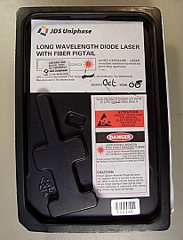 1541.77nm DWDM 14-pin butterfly DFB laser module, Pop=20mW. JDS  model: CQF935/506-19445.