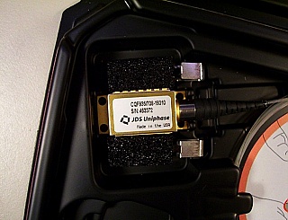 1552.52nm DWDM 14-pin butterfly DFB laser module, Pop=40mW. JDS  model: CQF935/708-19310.