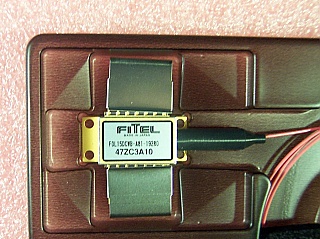 1554.94nm 20mW DWDM DFB laser. Fitel model: FOL15DCWB-A81-19280. With FC/PC fiber connector.