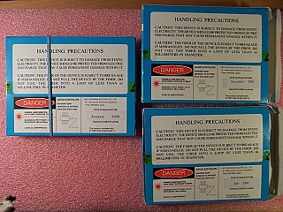 1554.94nm 20mW DWDM DFB laser. Fitel model: FOL15DCWB-A81-19280. With FC/PC fiber connector.