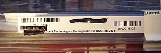 1603.17nm 14-pin butterfly DFB laser module, operating power is about 10mW. Lucent  P/N: D2584P870.