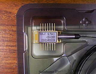 1604nm 20mW 14-pin butterfly DFB laser module. SEI  model: SLT5411-CB-E695