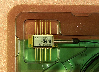 20mW 14-pin butterfly DFB laser module. SEI  model: SLT5411-CB