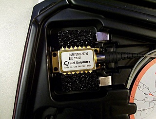 1591.68nm, 18835, 1594.22nm, 18805, 1595.07nm, 18795; 3pc L-band DWDM 14-pin butterfly DFB laser modules, Pop=20mW. JDS  model: CQF975/508. With integrated wavelength monitor.