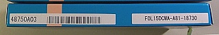 1600.6nm 10mW DWDM DFB laser. Fitel model: FOL15DCWA-A81-18730. With FC/PC fiber connector.