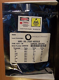 $24 each if buy 10pc. ~1.31um 1GHz 1mW analog laser module in mindil package. Lucent P/N: A370-10G (Product is mistakenly labeled as A370-10F). With FC/APC fiber connector